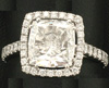Cushion Cut Ring Sample: Stan Paul Jewelers Peabody MA