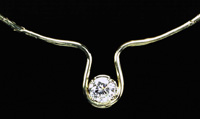 Diamond Necklace Example, Stan Paul Jewelers Peabody MA